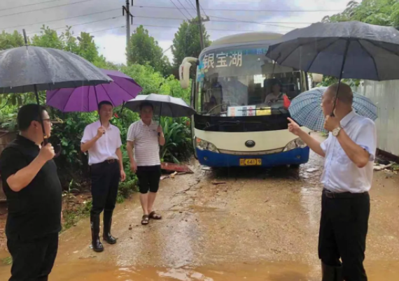 鄱陽長運 積極應(yīng)對暴雨積水問題