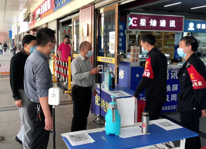 長運(yùn)物業(yè)開展疫情防控大檢查