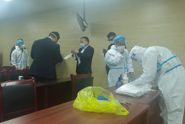 徐坊客運(yùn)分公司組織人員落實(shí)核酸檢測篩查工作