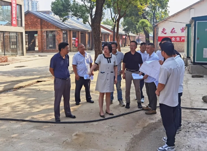 長運(yùn)物業(yè) 南昌交投集團(tuán)檢查京山雨污分流改造工程